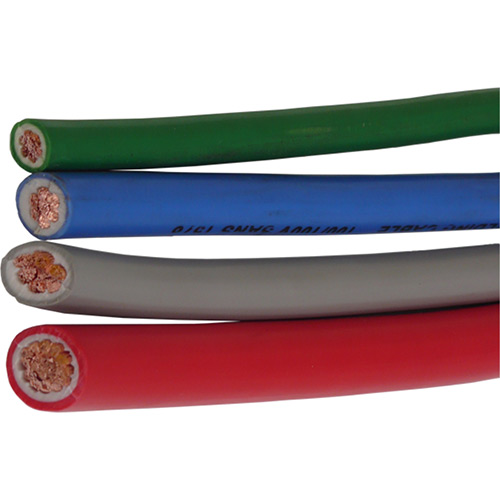 PVC Welding Cable Green 16mm  1m